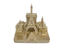 Load image into Gallery viewer, Paris City Rose Gold  Skyline 3D Model Landmark Square Replica 4 1/2 inches
